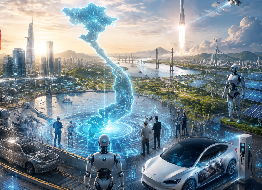 Thành phố công nghệ AI và robot tại Việt Nam